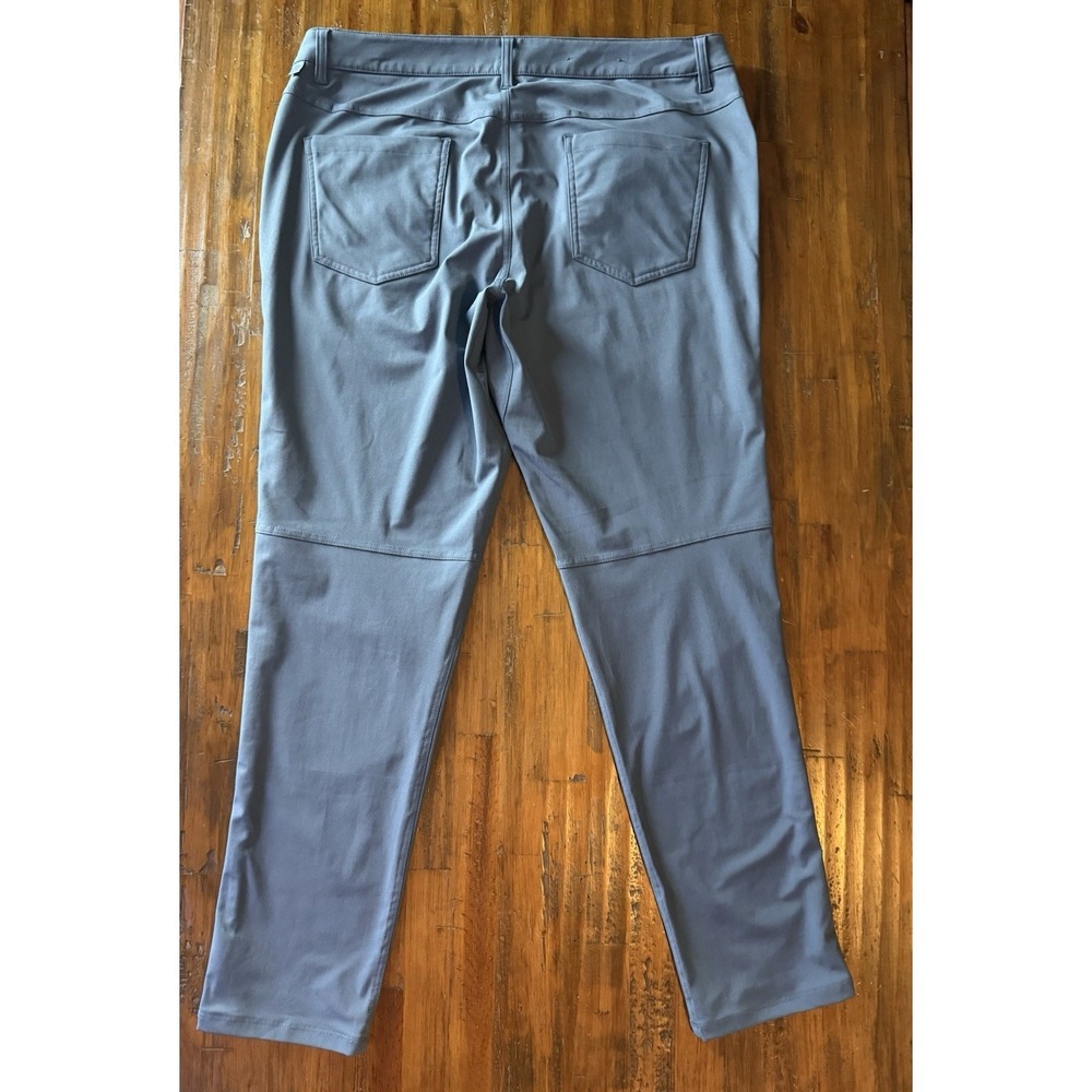 Lululemon ABC Classic Fit Pants Mens 36x32 Blue Warpstreme Stretch‎ Casual - Picture 3 of 9